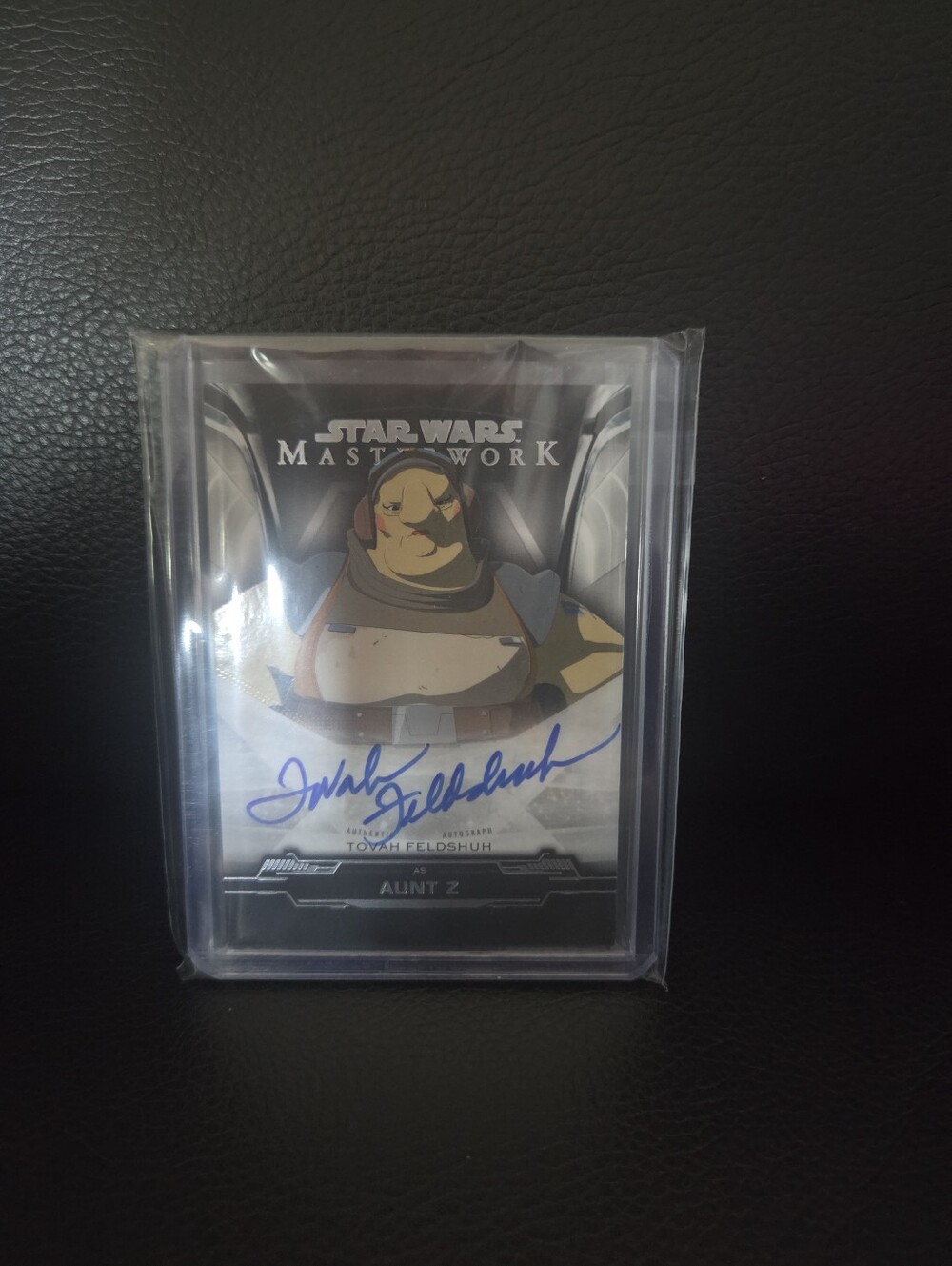 2019 Topps Star Wars Masterwork Aun't Z Tovah Feldshuh Autograph